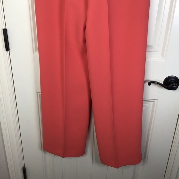 Ted Baker Sayakat Tailored Wide Leg Trouser in Coral Ted Baker Size 1. - Picture 7 of 10
